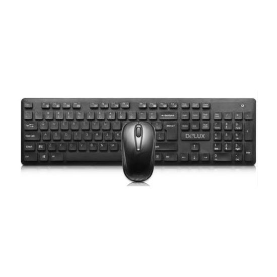 DeLUX KA150G and M107GX Wireless Mouse And Keyboard Set
