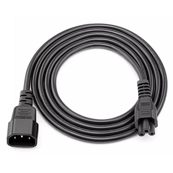 C14 to C5 Power Cable IEC 320 Adapter 3M