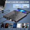 8 in 1 USB External CD or DVD Drive