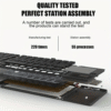 ZYY Portable Wireless 3 Fold Keyboard with Touchpad